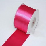 Banda decor saten 5cmx25y amarant