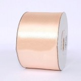 Banda decor saten 5cmx25y bej deschis