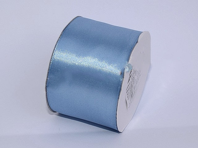 BANDA DECOR SATEN 5CMX25Y ALBASTRU