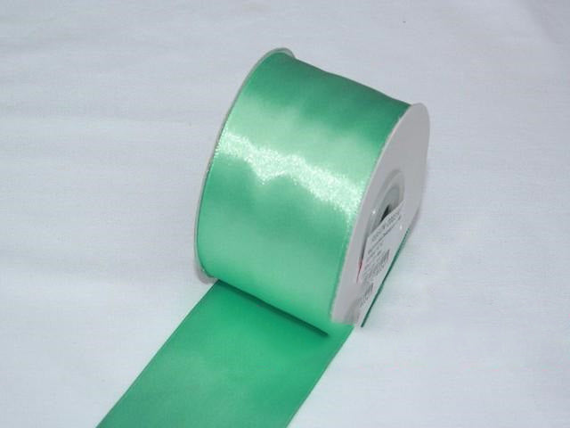 Banda decor saten 5cmx25y verde menta