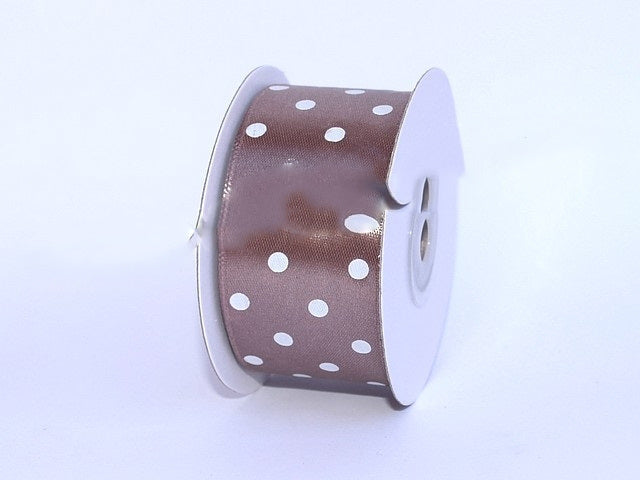 BANDA DEC. SATEN CU BULINE 3.8CMX25Y GINGER
