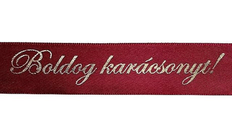 imagine produs Banda decor textil 25mmx23y bordeaux