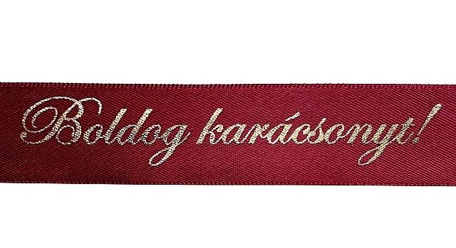 imagine produs Banda decor textil 25mmx23y bordeaux