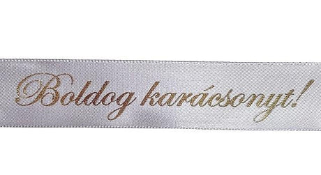 imagine produs Banda decor textil 25mmx23y argintiu