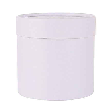 imagine produs Cutie din carton rotund 12.5x12.5cm alb