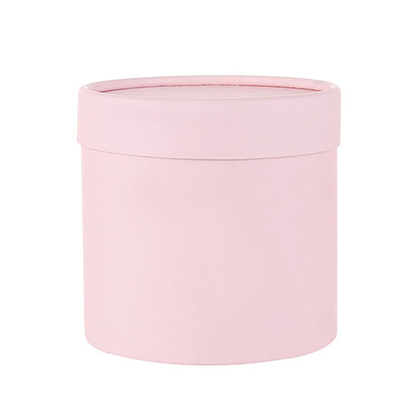 imagine produs Cutie din carton rotund 12.5x12.5cm roz