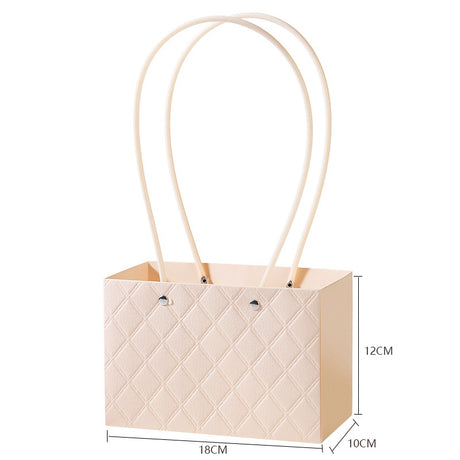 imagine produs Pungi ptrt.aranjamente florale 18x10x12cm piersica