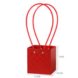 imagine produs Pungi ptr.aranjamente florale 11.5x10.5x12cm rosu