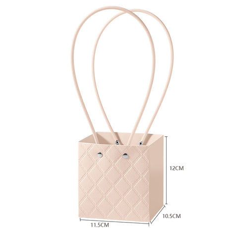 imagine produs Pungi ptr.aranjamente florale 11.5x10.5x12cm piersica