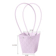 imagine produs Pungi ptr.aranjamente florale 12x8x12.5cm mov deschis