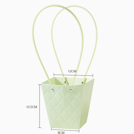imagine produs Pungi ptr.aranjamente florale 12x8x12.5cm verde
