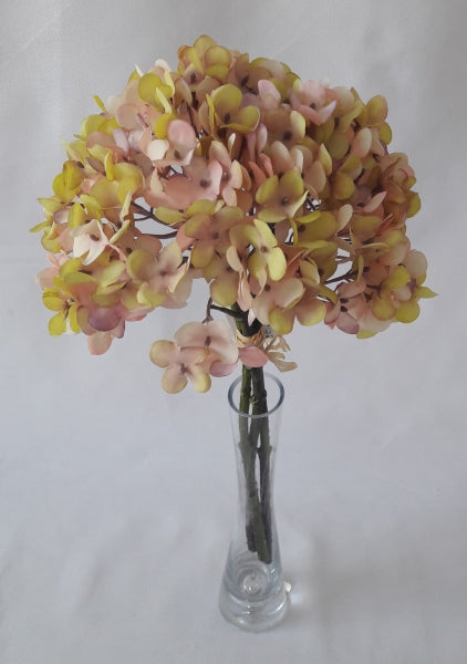 FIR HORTENSIA x3 35CM ROZ