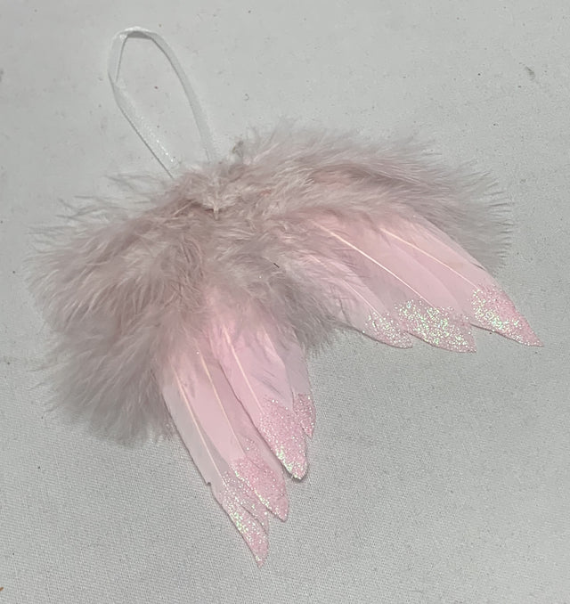 Aripi de ingeras 11x11cm roz