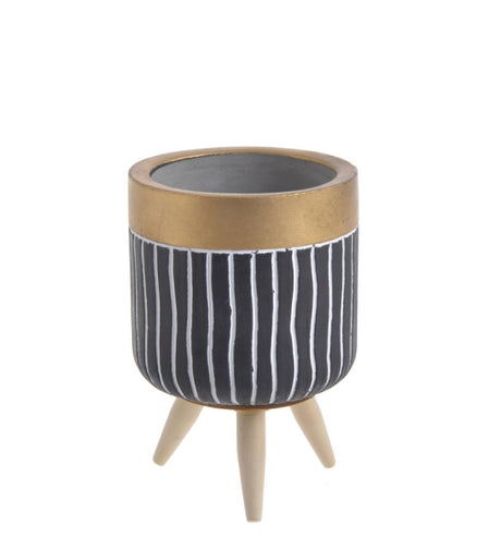 imagine produs Bol din ciment cu model 7,5x11cm