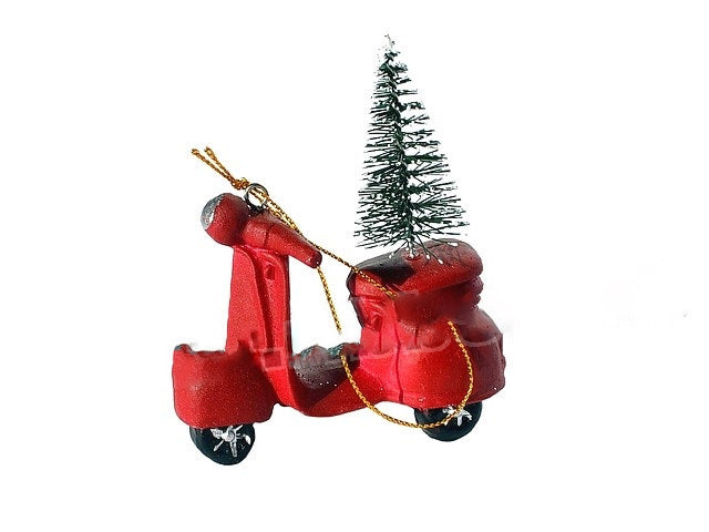 imagine produs Fig.motocicleta cu brad 10cm