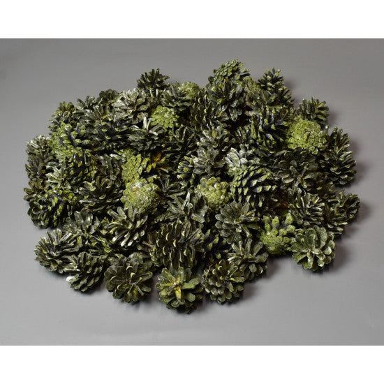 Conuri trandafiri 1kg verde deschis cu chiciura