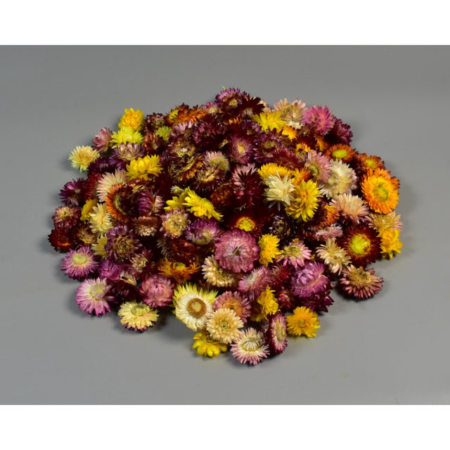 Capete flori de paie natur mixt