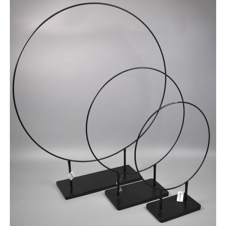 Arcada metalica pe talpa 57,5x68,5cm negru
