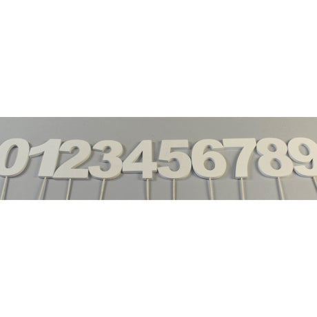 Pick numere din lemn 27cm S/3  "5"