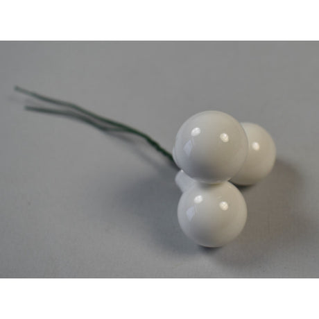 Pick glob din sticla 20mm S/144 opal alb