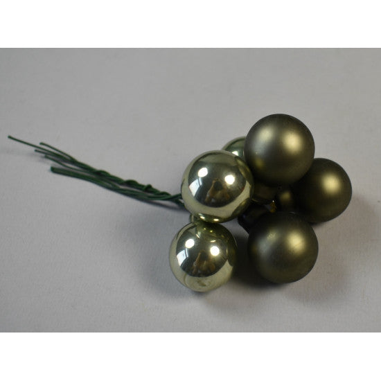 Pick glob din sticla 20mm s/144 verde