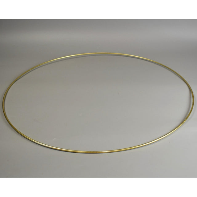 Cerc metal 50cm auriu