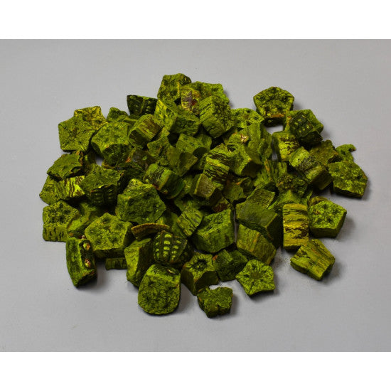Felii de mehogany verde deschis