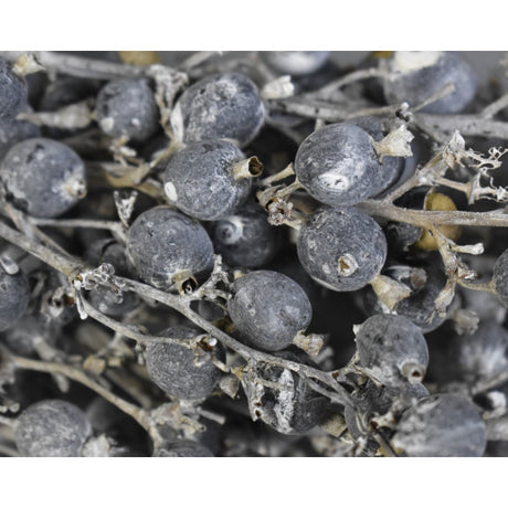 Creanga cu bilute neagra cu chiciura 10buc/pachet