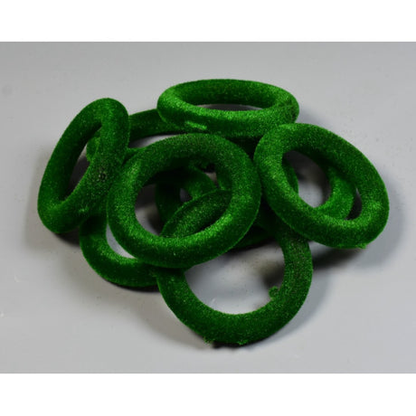 Coronita din polistiren (O) verde 10cm