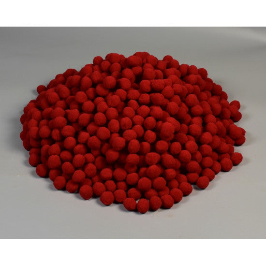 Bile casmir 2cm 1000buc/pachet rosu