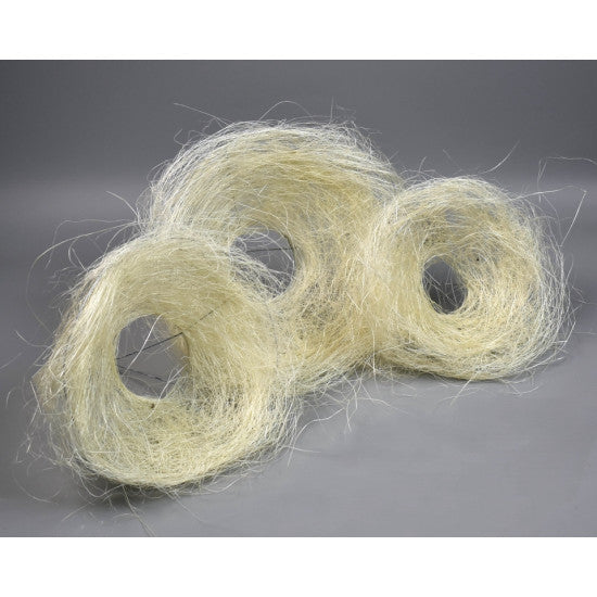 Suport buchet sisal 15cm alb