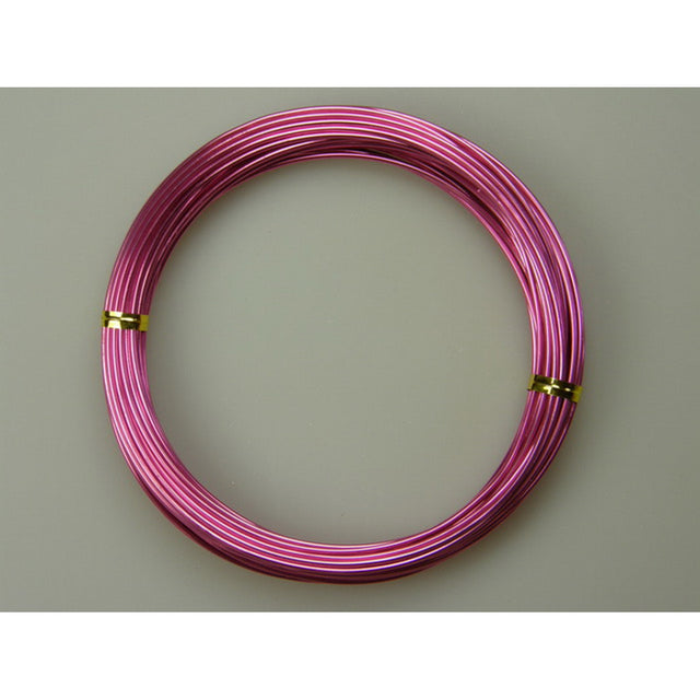 Sarma aluminiu 1.5mm 5m roz inchis