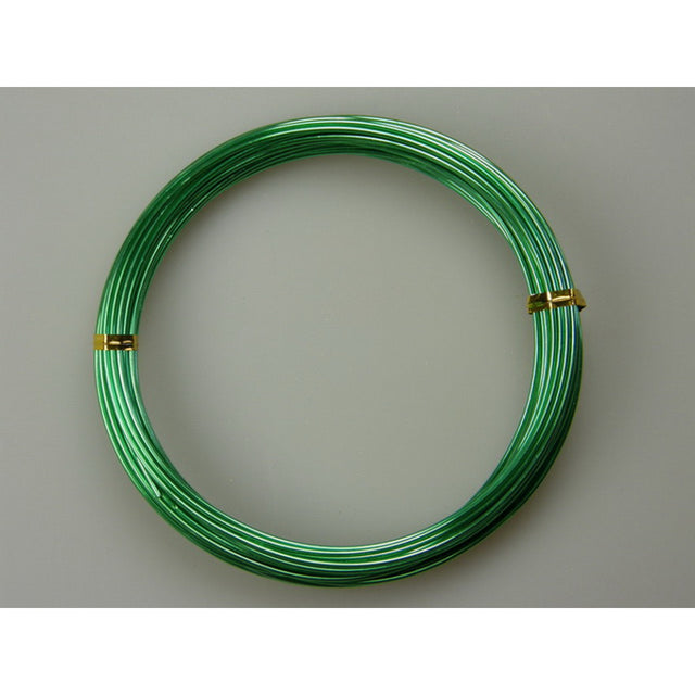 Sarma aluminiu 1.5mm 5m verde mediu