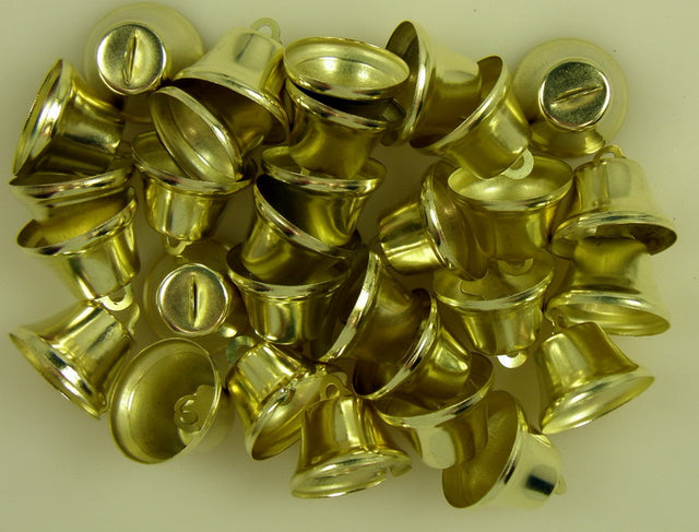 Clopotei 2,3cm auriu 45buc/pachet