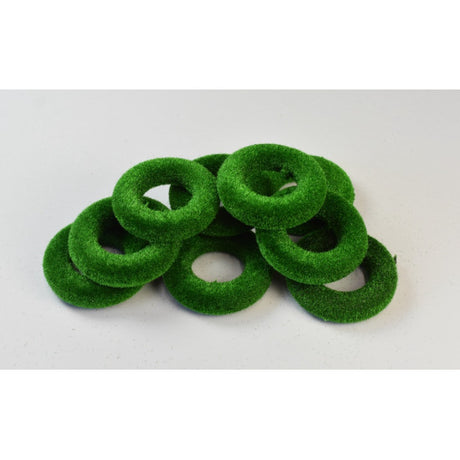 Coronita din polistiren (O) verde 8cm