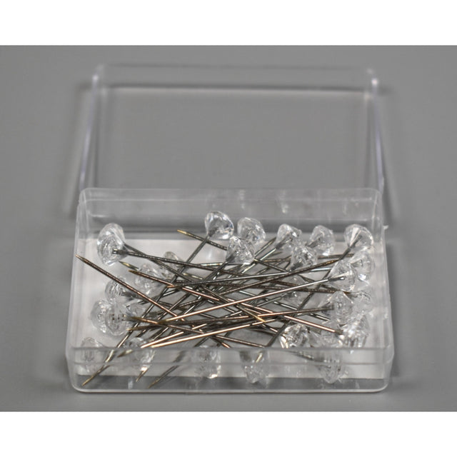 Ace cu diamante 38mm transparent