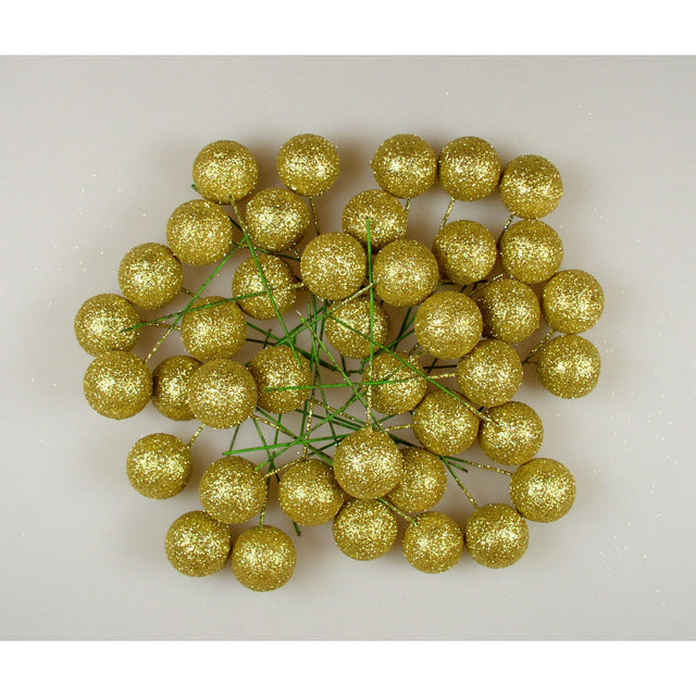 Pick bilute 2.5cm auriu&glitter