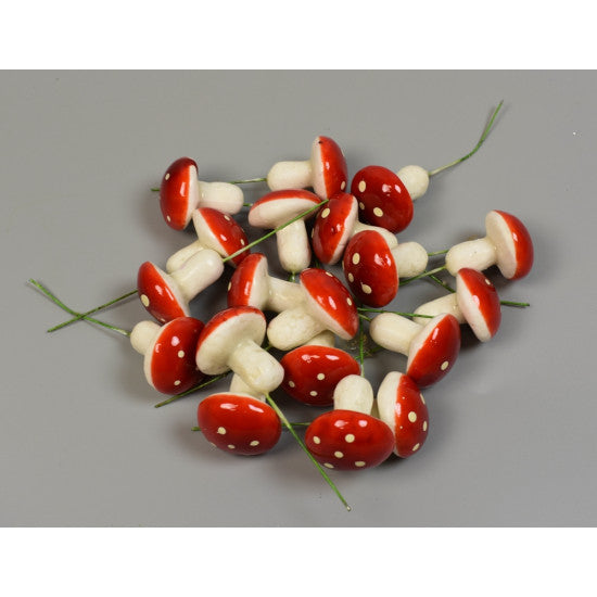 PICK CIUPERCI 2.5CM ROSU S/40