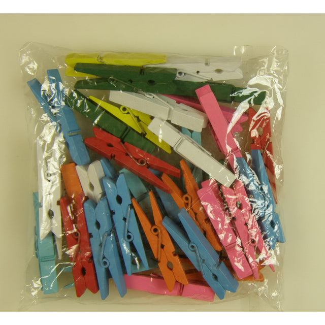 Clame 4.5cm 36buc - culori mixte