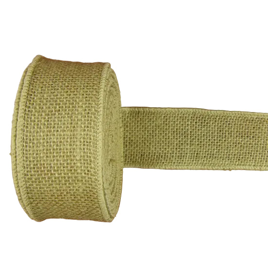 Banda decor yuta cu sarma 5cmx10m natur