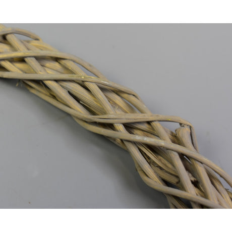 Coronita din nuiele 25cm vopsit gri