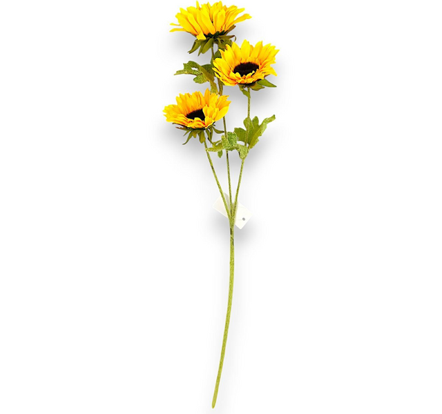 Creanga floarea soarelui x3 H:60cm