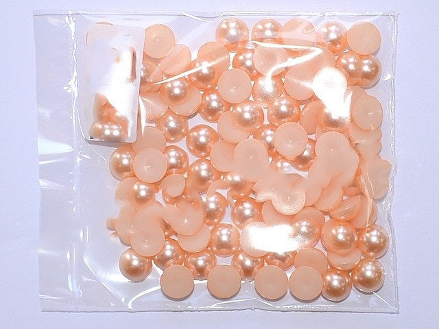 imagine produs Margele jumatati 12mm S/100 piersica