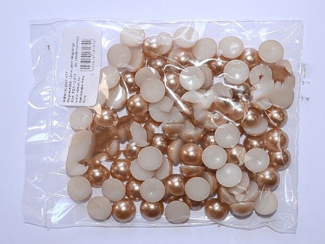 imagine produs Margele jumatati 12mm S/100 bej