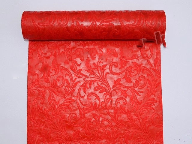 Amb.celofibra catifea 3D 30cmx10m rosu