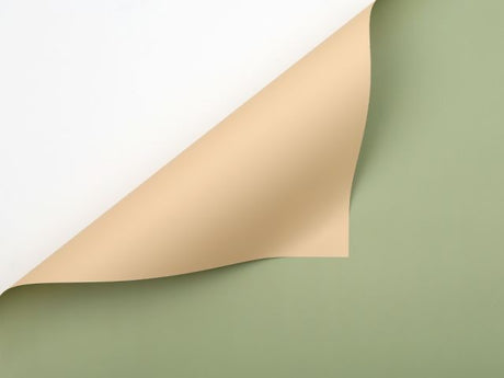 imagine produs Folie cu model 58X58cm S/20 bej/verde vintage