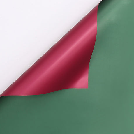 imagine produs Folie cu model 58x58cm S/20 verde inchis/bordeaux