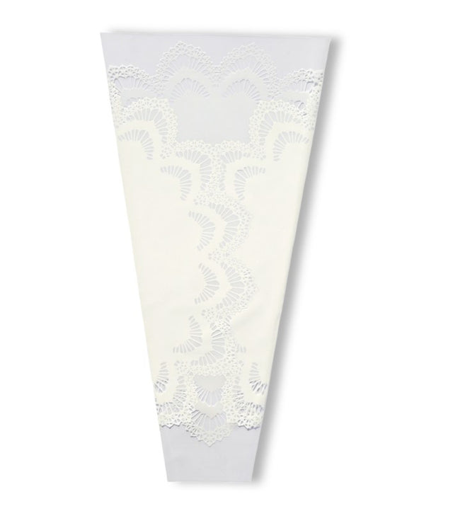 Ambalaj cu model 28x8x50cm S/20 ecru/alb