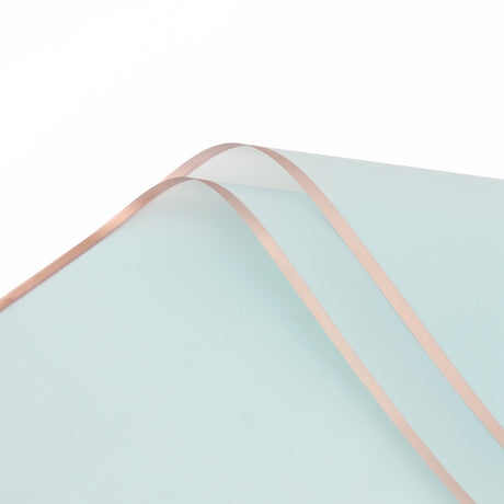 imagine produs Folie cu model 58x58cm S/20 albastru deschis/rose gold