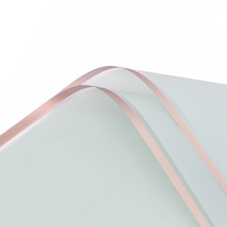 imagine produs Folie cu model 58x58cm S/20 verde vintage/rose gold
